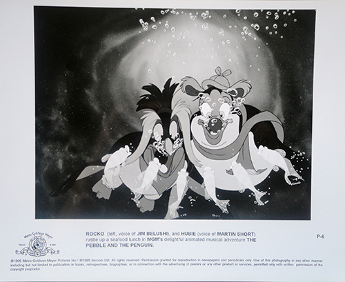 The Pebble & the Penguin (Black & White Stills)